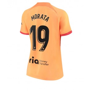 Atletico Madrid Alvaro Morata #19 kläder Kvinnor 2022-23 Tredje Tröja Kortärmad